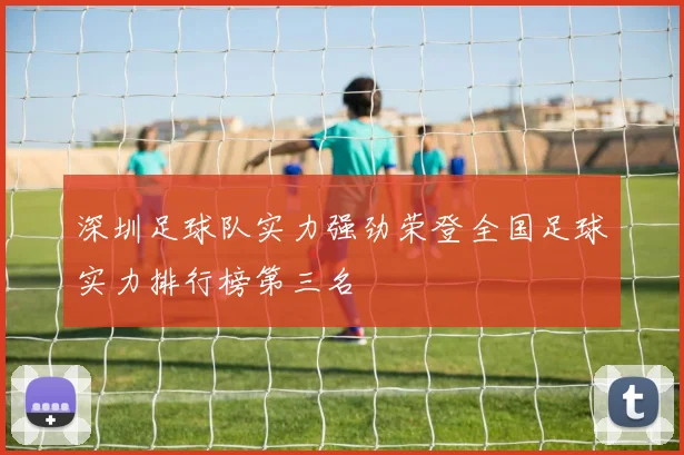 深圳足球队实力强劲荣登全国足球实力排行榜第三名